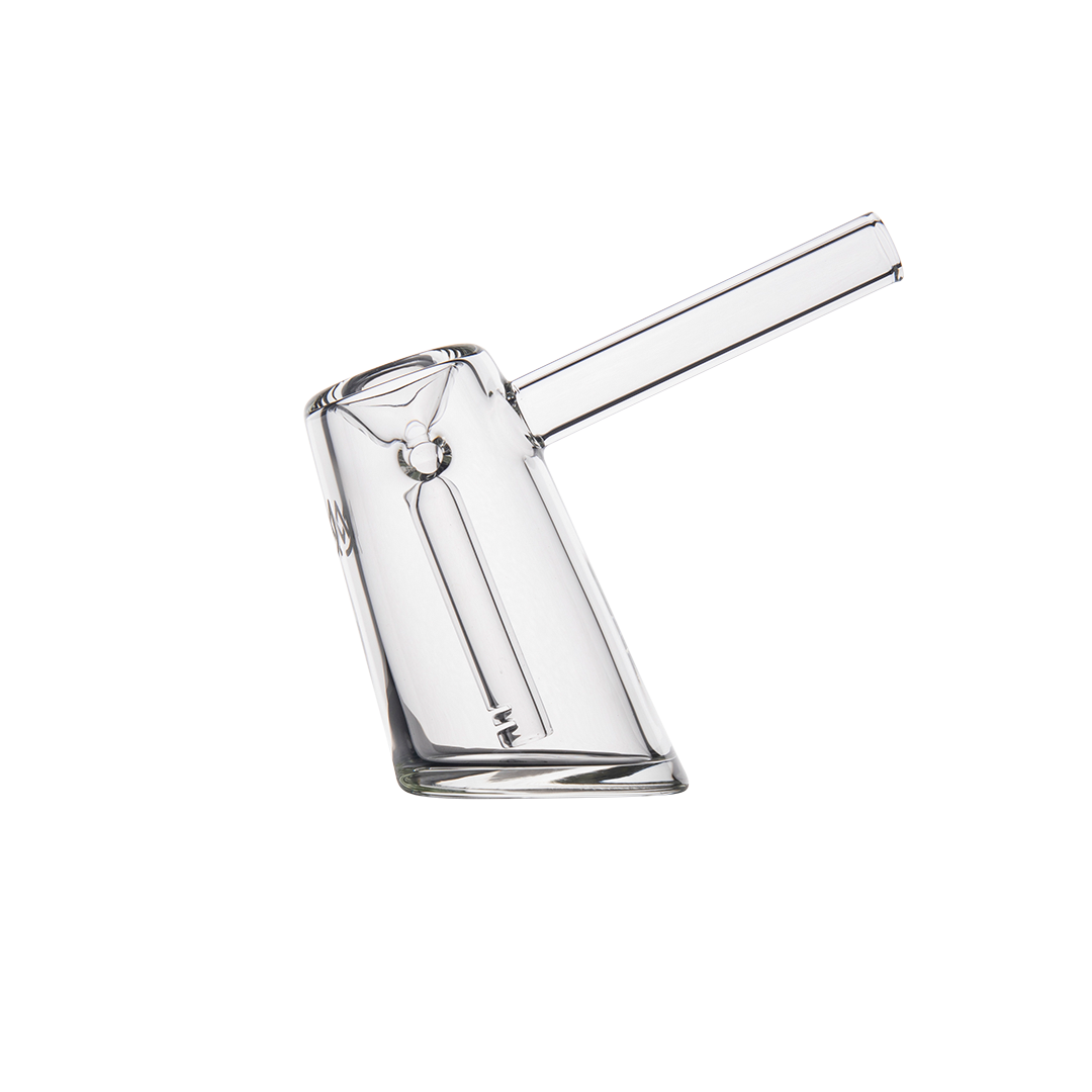 MJ Arsenal Fulcrum Bubbler - Angled Side View on White Background