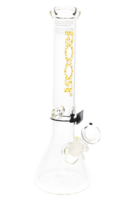 ROOR 5 mm Beaker Bong with Ice Pinch – Glass-on-Glass Classic