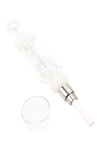 Glass Matrix Perc Dab Straw Kit “Lab Tower” – 8½″