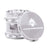 Kozo 2.5 inch window grinder in silver, side viewing window with the lid tilted open to show the teeth