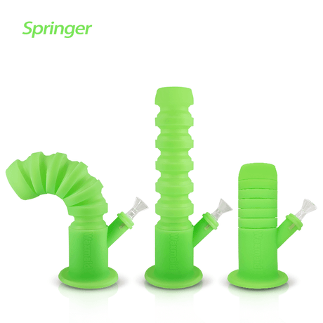 Waxmaid Springer Collapsible Silicone Water Pipe