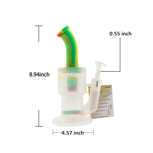 Waxmaid Crystor S Mini Transparent Silicone Water Pipe