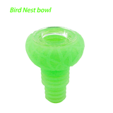 14mm 18mm Bird Nest Silicone Glass Bowl