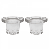 12mm Glass Bowl Replacement for Ash Catcher & Ash Catcher Mini (2 Pack)