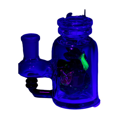 Empire Glassworks 'Save the Seas' Mini Tube Dab Rig with Intricate Marine Life Art