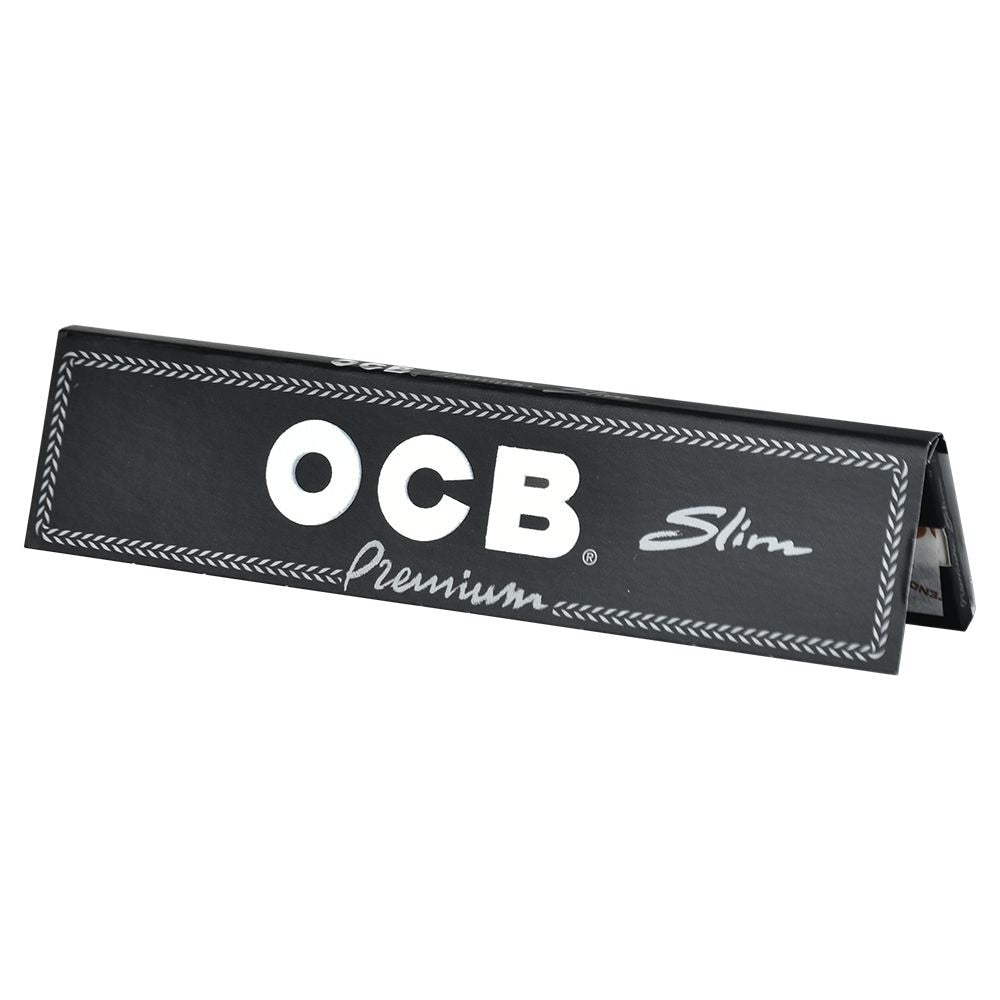 OCB Premium Rolling Papers | King Size Slim | 24pk Display