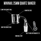 Complete MiniNail Kit w/ Quartz Banger