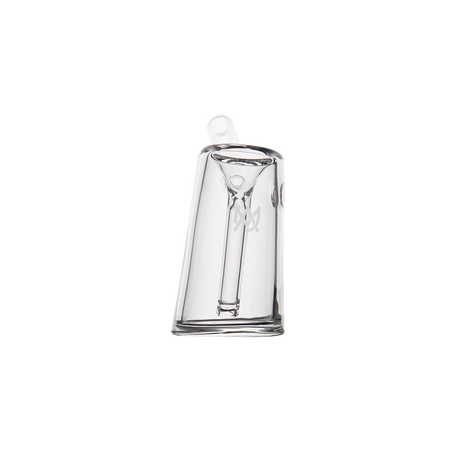 MJ Arsenal Fulcrum Bubbler in Borosilicate Glass, Classic Hand Pipe Design, Front View