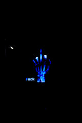 Large Art Glass Rolling Tray – 10" x 6"