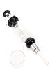 Glass Matrix Perc Dab Straw Kit “Lab Tower” – 8½″
