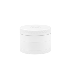 REBEL INITIATE GLASSWORKS 2.2" White Ceramic-Coated Aluminum Grinder for Dry Herbs