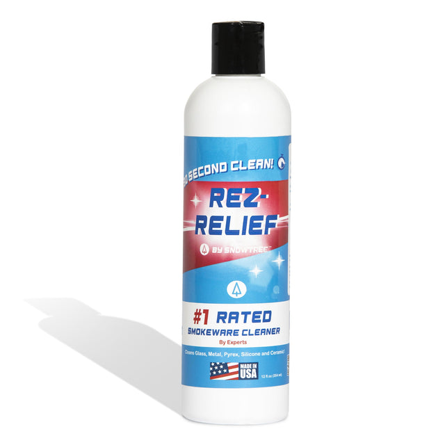 Snowtree Rez Relief Cleaning Solution 2-Pack, front view on white background, #1 rated by experts