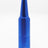 Thick Ass Glass 2.75" Beer Bottle Chillum in Blue Borosilicate, Front View on White