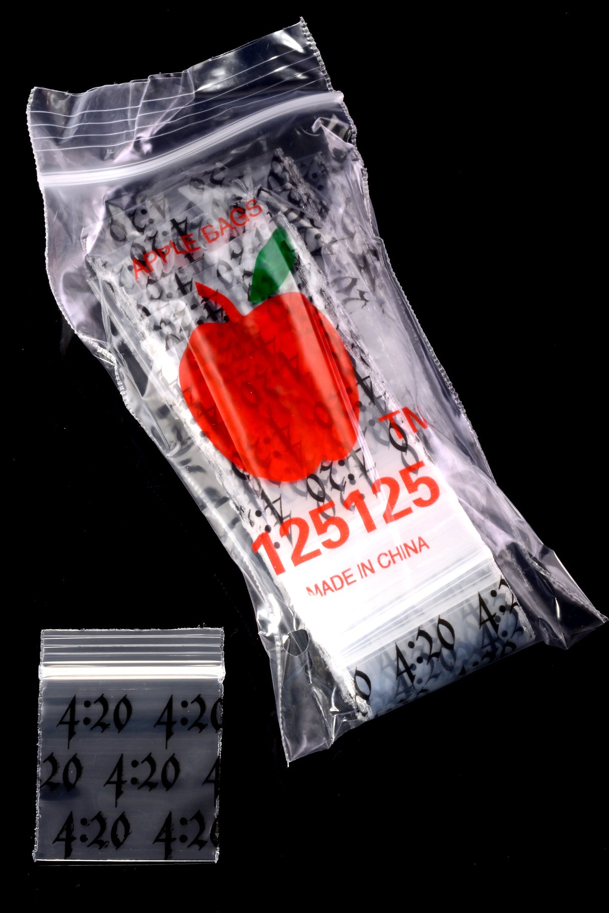 Design Mini Zip Baggies – 1 ¼″ × 1 ¼″ – 1000 Pack