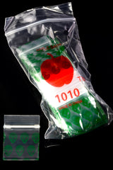 Apple Bags Mini Zip Baggies – 1″ × 1″ – 1000 Pack