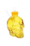 4″ Colored Skull Glass Bong