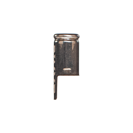 DynaVap Captive Cap replacement part shown on a plain background, isolated product photo of the stainless steel cap.