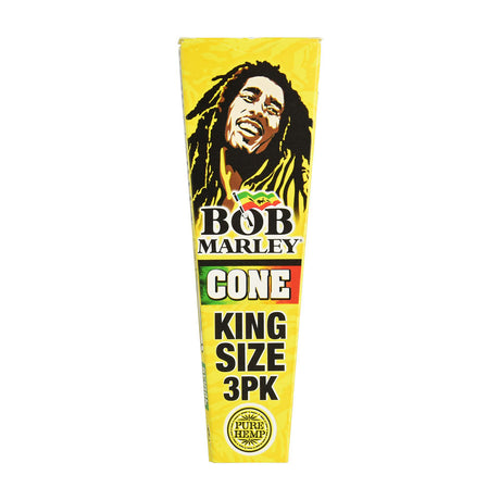 Bob Marley King Size Pre-Rolled Hemp Cones 3-Pack Front View