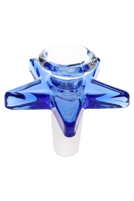 Colored Glass Star Bowl “Star Power” – 14.5 mm Male