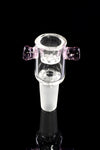 Glass-on-Glass Screen Bowl “Ash Saver” – 14.5 mm Male