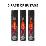 Green Flower 3 Pack Of Butane