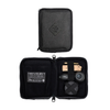 Revelry Supply Smell Proof Pipe Kit in Smoke Canvas, compact and portable design, front view open