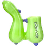 3.5" AFM Groovy Glass Sherlock Hand Pipe
