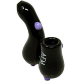 3.5" AFM Groovy Glass Sherlock Hand Pipe