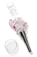 Glass Spiked Dab Straw Kit “Devil Horns” – 7½″
