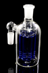 Glass-on-Glass 14.5 mm Male-to-Female 90° Ash Catcher – 8-Arm Tree Perc – 4½″