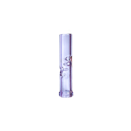3D Glass Cooling Stem for XMAX V3 Pro in Purple - Borosilicate Glass, Portable Design