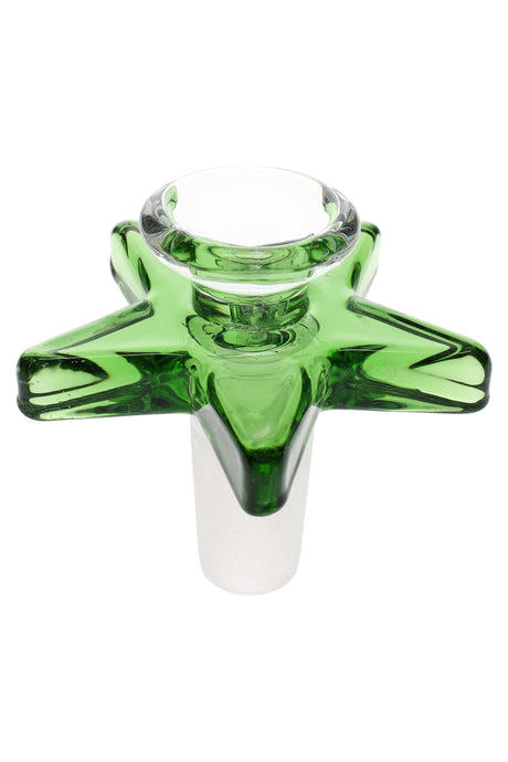 Colored Glass Star Bowl “Star Power” – 14.5 mm Male