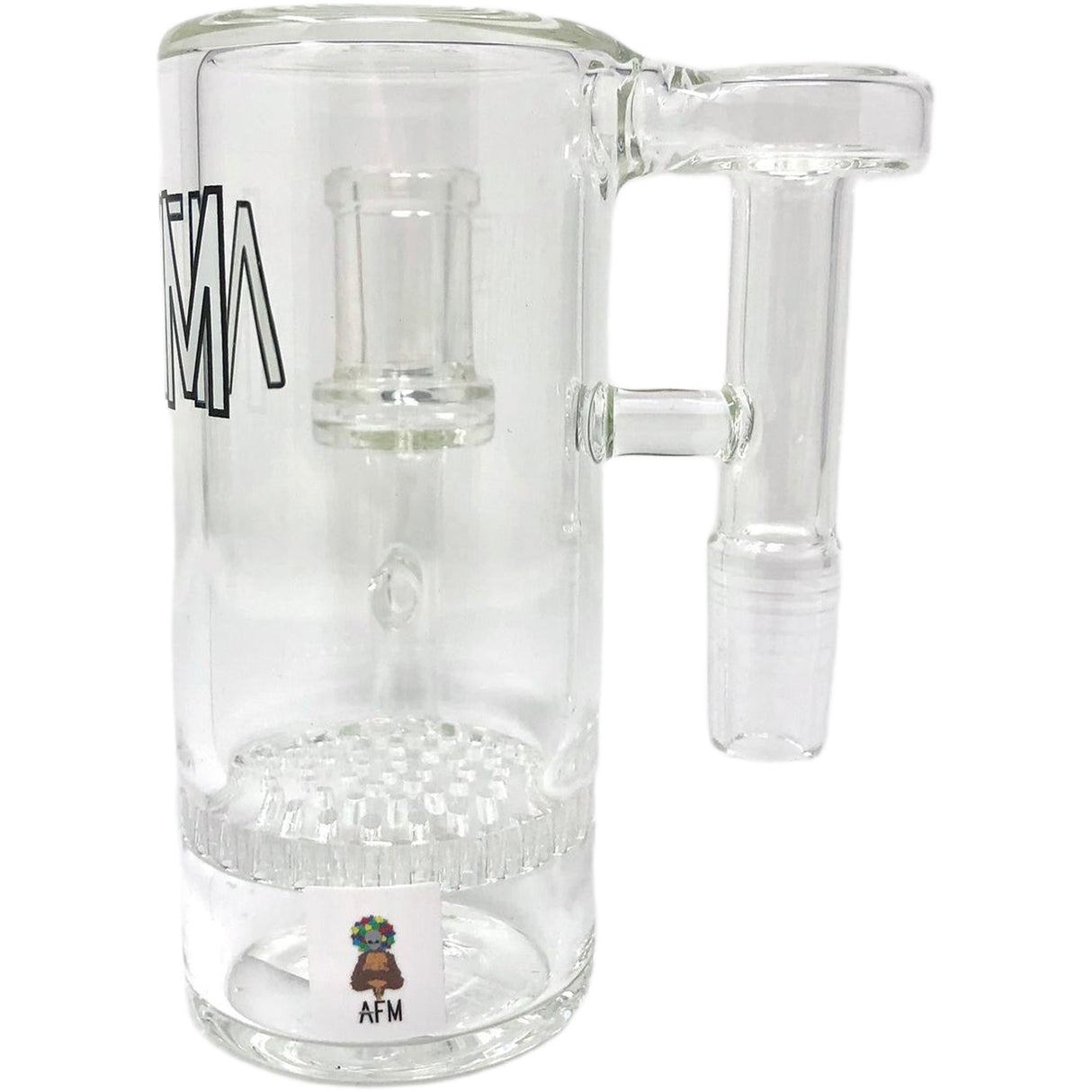 4" AFM Honeycomb Perc Glass Ash-Catcher