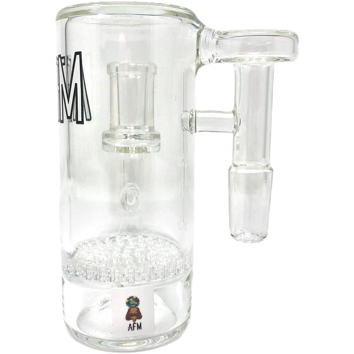4" AFM Honeycomb Perc Glass Ash-Catcher