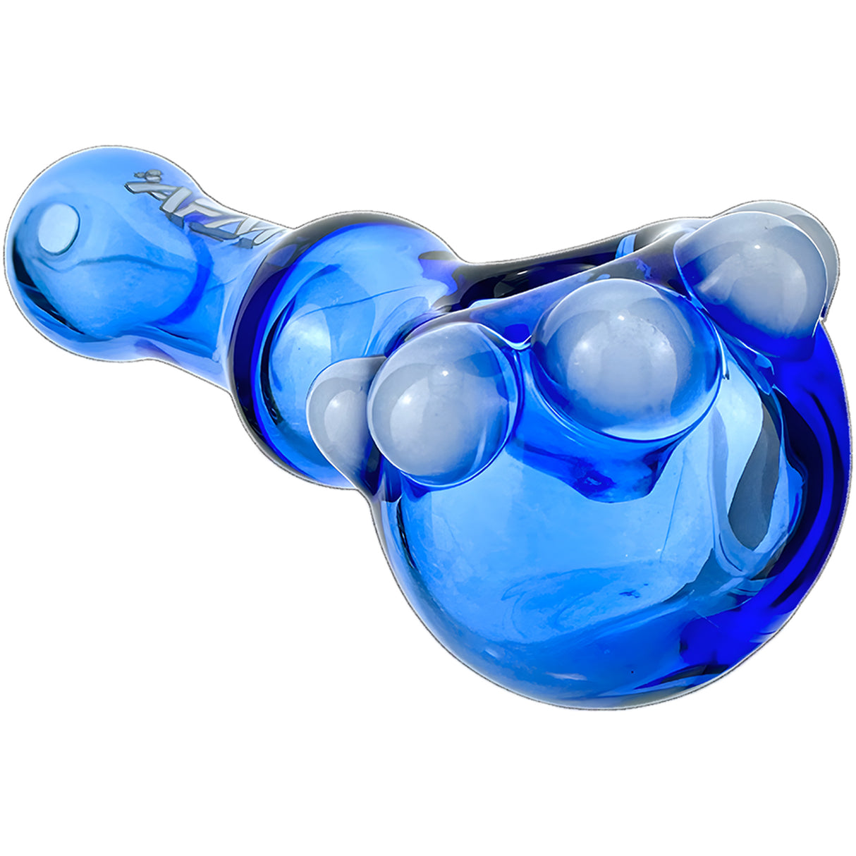 4" AFM Spikey Color Glass Hand Pipe