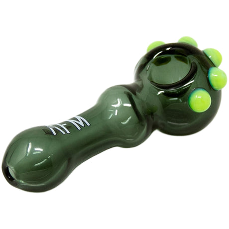 4" AFM Spikey Color Glass Hand Pipe