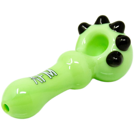 4" AFM Spikey Color Glass Hand Pipe