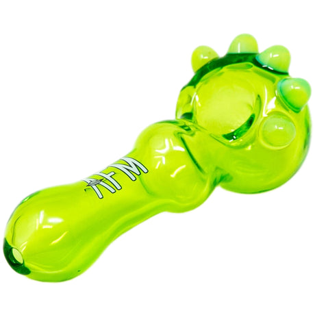 4" AFM Spikey Color Glass Hand Pipe