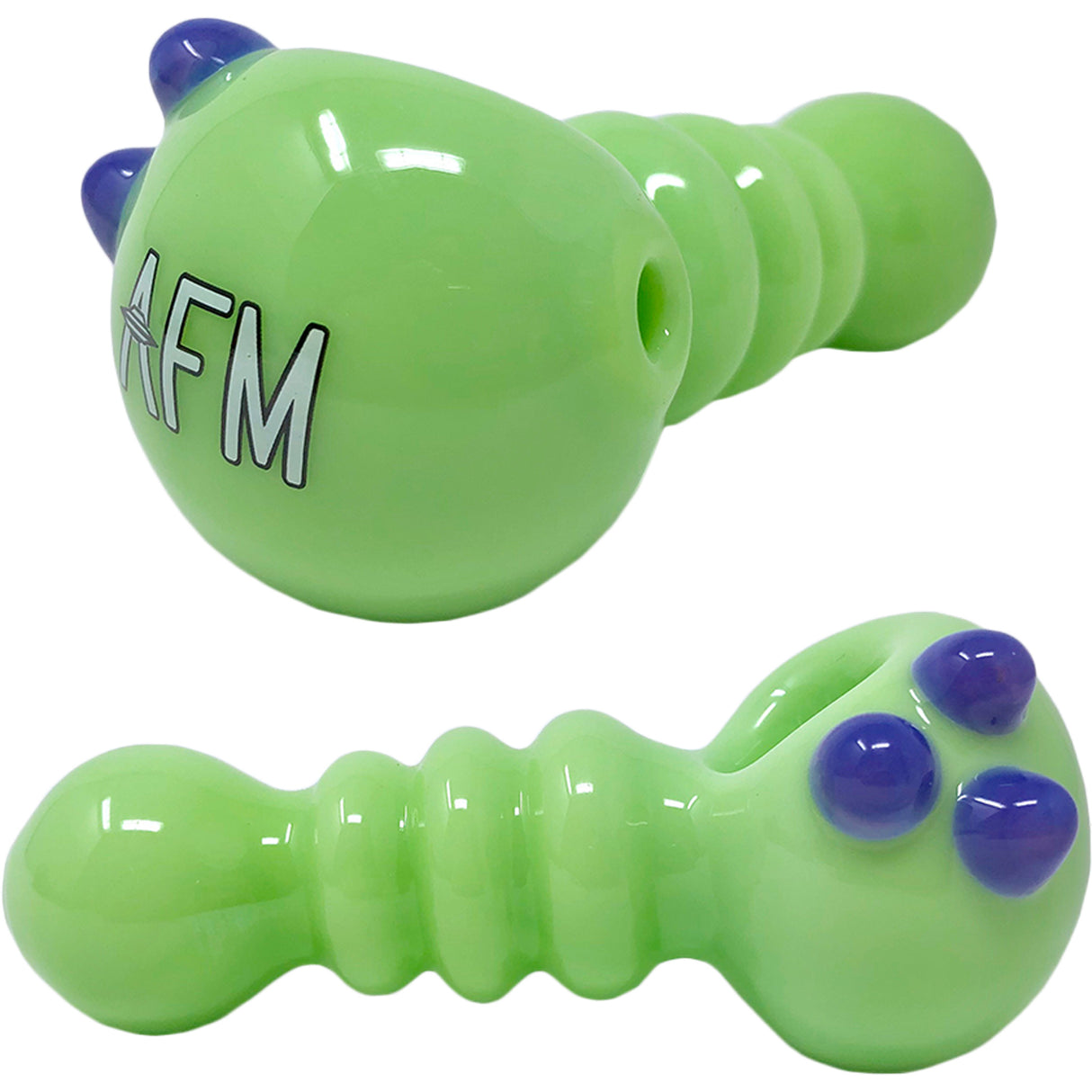 4" AFM Three Point Color Hand Pipe