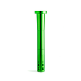 Chill Unbreakable Green Aluminum Downstem Front View - Durable & Easy to Clean