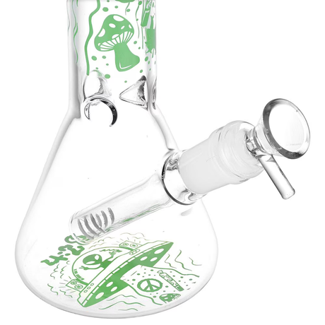 420 UFO Visitor Glass Beaker Water Pipe | 10" | 14mm F