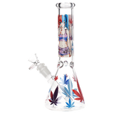 420 Anime Girl Beaker Glass Water Pipe | 10" | 14mm F