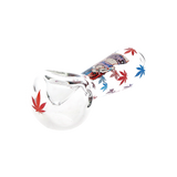 420 Anime Girl Glass Spoon Pipe | 4.5" | 3ct Bundle