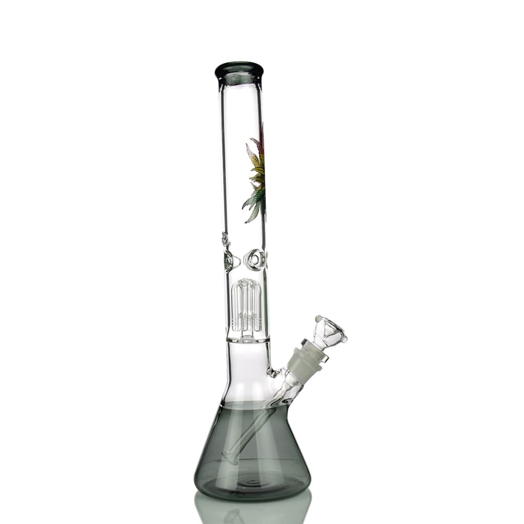 Glass Beaker Bong With 18mm Bowl Made In Usa