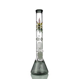 Glass Beaker Bong With 18mm Bowl Made In Usa