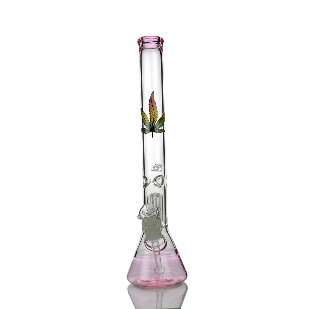 Glass Beaker Bong With 18mm Bowl Made In Usa