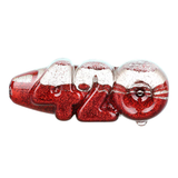 Glitter Glycerin 420 Glass Hand Pipe | 4.25" | Assorted Colors | 4ct Bundle