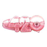 Glitter Glycerin 420 Glass Hand Pipe | 4.25" | Assorted Colors | 4ct Bundle