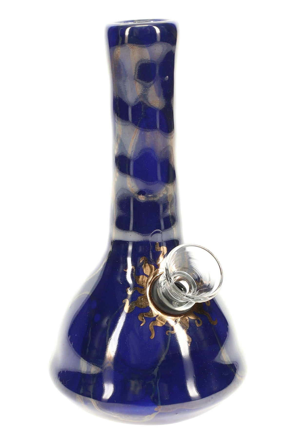 Ancient Creations Ceramics Mini Ceramic Water Pipe – 5″ – US-Made