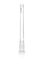 4.5" GRAV 14mm Fission Downstem for Bongs, Clear Borosilicate Glass, Front View